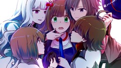 Anime anime girls amami haruka idolmaster kikuchi makoto hoshii 