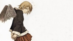 Anime anime girls angel wings