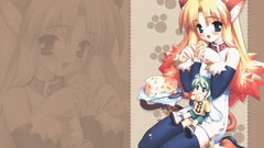 Anime anime girls animal ears