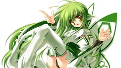 Anime anime girls animal ears Simple Background