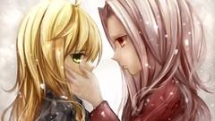 Anime anime girls artwork