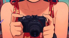 Anime anime girls artwork