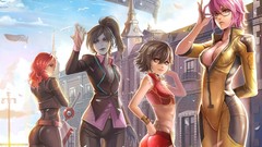 Anime anime girls artwork fantasy art soft shading