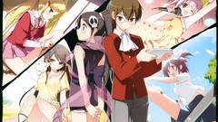 Anime anime girls artwork Kantoku (artist) The World God Only 