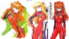 Anime anime girls asuka langley soryu neon genesis evangelion