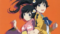 Anime anime girls bakemonogatari araragi karen 