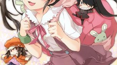 Anime anime girls bakemonogatari hachikuji mayoi