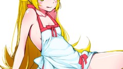 Anime anime girls bakemonogatari monogatari-series 
