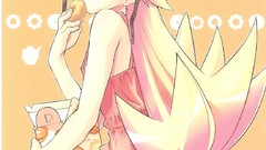 Anime anime girls bakemonogatari monogatari-series oshino 