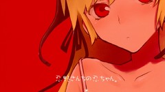 Anime anime girls bakemonogatari monogatari-series oshino 