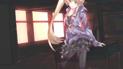 Anime anime girls bakemonogatari nisemonogatari oshino shinobu