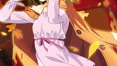 Anime anime girls bakemonogatari sengoku nadeko