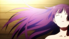 Anime anime girls bakemonogatari senjougahara hitagi 