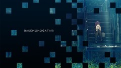 Anime anime girls bakemonogatari senjougahara hitagi