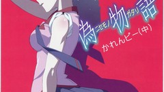 Anime anime girls bakemonogatari senjougahara hitagi 