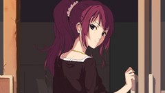 Anime anime girls bakemonogatari senjougahara hitagi 