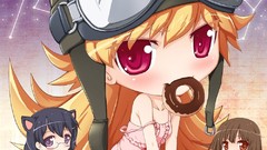 Anime anime girls bakemonogatari senjougahara hitagi hanekawa 