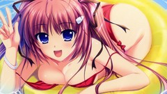 Anime anime girls bikini