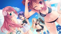Anime anime girls bikini