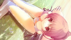 Anime anime girls bikini boobs swimsuits