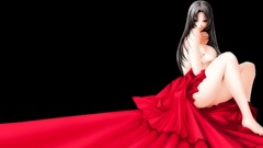 Anime anime girls black