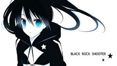 Anime anime girls black rock shooter