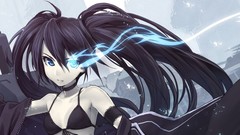 Anime anime girls black rock shooter