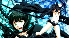 Anime anime girls black rock shooter Dead Master