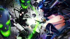 Anime anime girls black rock shooter Dead Master