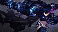 Anime anime girls black rock shooter Insane Black Rock Shooter