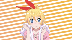 Anime anime girls blonde long hair Nisekoi Kirisaki Chitoge