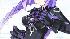 Anime anime girls blue eyes purple eyes cleavage