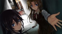 Anime anime girls blue eyes shinkyoku soukai polyphonica