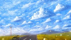 Anime anime girls Bou