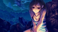 Anime anime girls bra