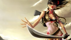 Anime anime girls brunettes artwork fantasy art