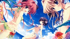 Anime anime girls brunettes mashiroiro symphony sena airi 