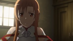 Anime anime girls brunettes orange hair sword art online yuuki 