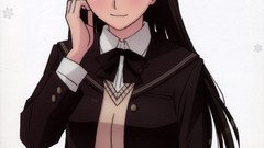 Anime anime girls brunettes scans Amagami SS