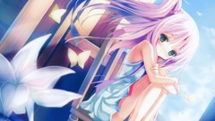 Anime anime girls Butterflies