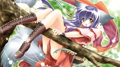 Anime anime girls carnelian