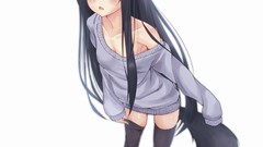 Anime anime girls cat ears tails illustrations teen Simple 