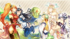 Anime anime girls Chinese clothes