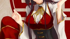 Anime anime girls chinese dress