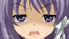 Anime anime girls Clannad fujibayashi kyou purple eyes
