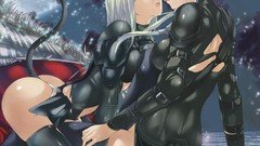 Anime anime girls claymore soft shading