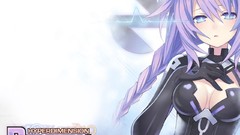 Anime anime girls cleavage Hyperdimension Neptunia