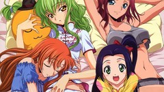 Anime anime girls code geass C & C Stadtfeld Kallen Sumeragi 