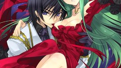 Anime anime girls code geass lamperouge lelouch C & C artwork