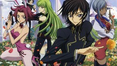 Anime anime girls code geass lamperouge lelouch C & C artwork 
